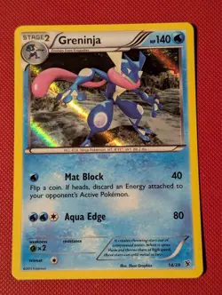 Pokemon TCG - Greninja - 14/39 Holo - Kalos Starter Set LP - Image 1
