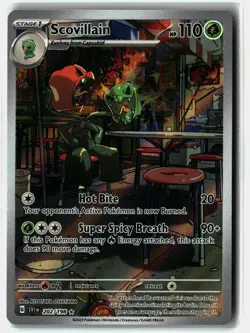 Scovillain ⭐ 202/198 Holo Illustration Rare Scarlet & Violet 2023 Pokemon NM - Image 1