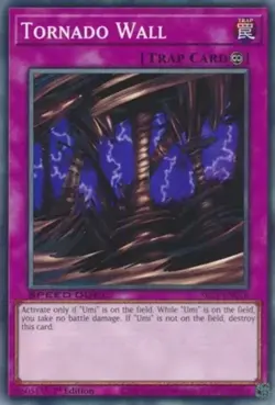 Tornado Wall - SBC1-ENC18 - Common - 1st Edition - Lightly Played - Image 1