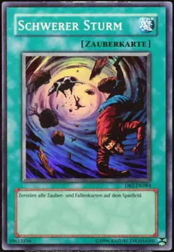 Yu-Gi-Oh! Schwerer Sturm DB2-DE084 Super Rare [G] Heavy Storm | DE 2005 - Image 1