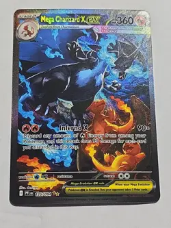 Mega Charizard X ex - 125/094, Phantasmal Flames, Pokemon TCG, Near Mint/Mint - Image 2