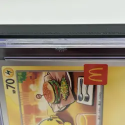 Pikachu 020/M-P Japanese McDonalds Promo CGC 10 Gem Mint - Image 3