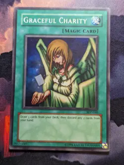 Yugioh - Graceful Charity - SDP-040 - Super Rare - LP - Image 1