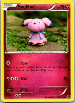 Snubbull 98/162 - XY - BREAKthrough Common Pokemon TCG LP - Image 1
