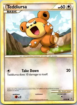 Teddiursa 65/95 - Unleashed Pokemon LP - Image 1