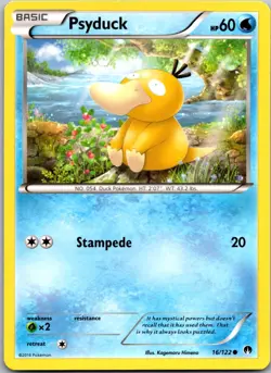 Psyduck 16/122 - XY - BREAKpoint Common Pokemon TCG NM - Image 1
