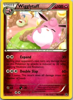 Wigglytuff 66/124 - XY - Fates Collide Pokemon Uncommon LP - Image 1