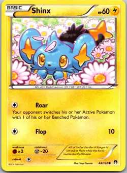 Shinx 44/122 - XY - BREAKpoint Pokemon Common LP - Image 1
