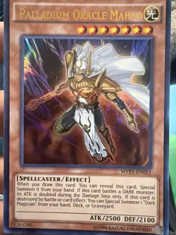 Yu-Gi-Oh! - Palladium Oracle Mahad - Ultra Rare / Holo - MVP1-EN053 - Image 1