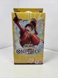 One Piece TCG ST-29 Egghead Starter Deck English Factory Sealed NEW - Image 1