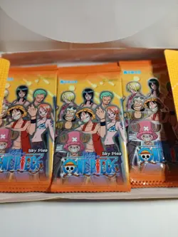 One Piece Anime TCG Sealed Booster Sky Piea Lot of 21 Packs - Image 1