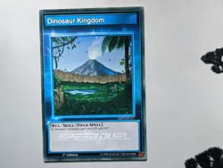Dinosaur Kingdom SPEED DUEL 1st Edition Yu-Gi-Oh! Card [SS03-ENAS1] - Image 1