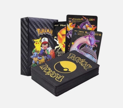55 pezzi carte Pokemon NERE NUOVE - 55 pcs BLACK pokemon cards BRAND NEW - Image 1