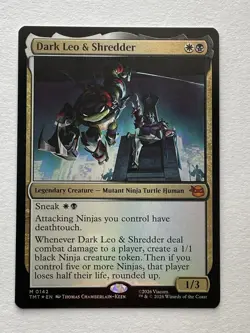 MTG Dark Leo & Shredder FOIL 0142 TMT - Image 1