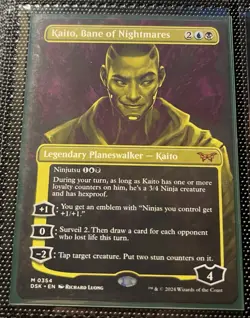 MTG Kaito, Bane of Nightmares Showcase DSK 354 - Image 1