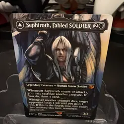 Sephiroth, Fabled SOLDIER (0317) (Borderless) - FINAL FANTASY (FIN) - EN M 0317 - Image 3