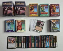 MAGIC THE GATHERING VINTAGE THEME DECK LOT - USED - Image 1
