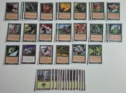 MAGIC THE GATHERING VINTAGE THEME DECK LOT - USED - Image 4