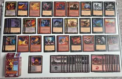 MAGIC THE GATHERING VINTAGE THEME DECK LOT - USED - Image 5