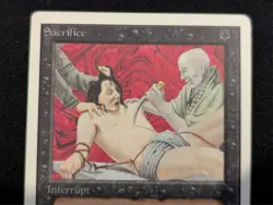 Sacrifice - Unlimited - LP - Magic the Gathering - MTG - Black - Interrupt - Image 3