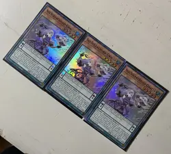 x3 Yugioh! SolSolfachord Gracia ANGU-EN018 Super Rare 1st Edition NM/M Fast Ship - Image 3