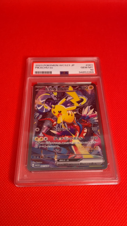 PSA 10 Pikachu ex 001/030 Yokohama Promo Pokemon World Championships 2023 WCS - Image 2