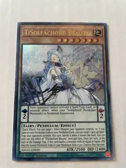 🔥YuGiOh - Ancient Guardians - TiSolfachord Beautia ANGU-EN020 - ULTRA - FRESH🔥 - Image 1