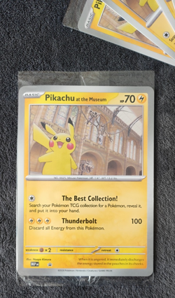 10x Pikachu,Natural History Museum + Garchomp + Iron Crown - Pokemon Jumbo Promo - Image 2