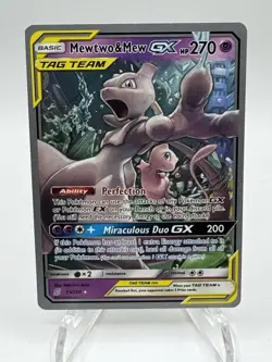 Mewtwo and Mew GX Tag Team Pokemon World Championships 2019 - NM - Image 1