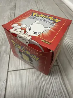 Pokemon, Burger King 1999 - 23K Gold Plated Mewtwo Rare Card, Sealed - Image 1