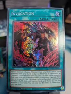 YuGiOh! Invocation MP24-EN060 Secret Rare 1st Ed - Image 1