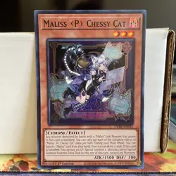 1ST EDITION MALISS P CHESSY CAT 2020 CRBR-EN016 YUGIOH CARD (NM) - Image 1
