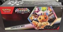 Sealed Brand New Pokemon Scarlet & Violet Prismatic Evolutions Surprise Box - Image 1