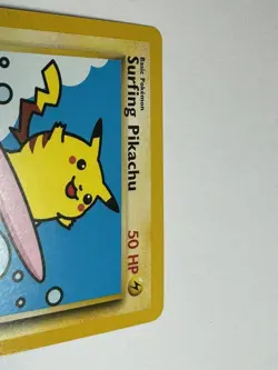 Pokemon TCG Surfing Pikachu WOTC Black Star Promo - Image 3