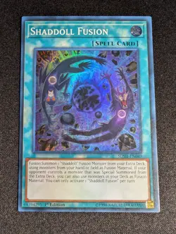 Yu-Gi-Oh! Shaddoll Fusion SDSH-EN049 1st Edition Super Rare LP - Image 1