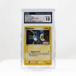 2006 Pokemon Magnemite Reverse Holo EX Legend Maker 59 - CGC Gem Mint 10 - Image 2
