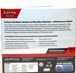 Pokemon TCG: Cyrus & Klara Premium Tournament Collection Display Factory Sealed - Image 4