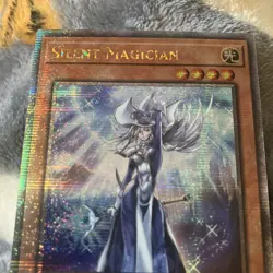 Silent Magician 1st Edition Quarter Century Secret Rare RA02-EN012 Yu-Gi-Oh! - Image 2