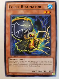 (LP) Force Resonator - EXVC-EN006 1st Edition YuGiOh MUST BUY 2+ BULK DISCOUNT - Image 1