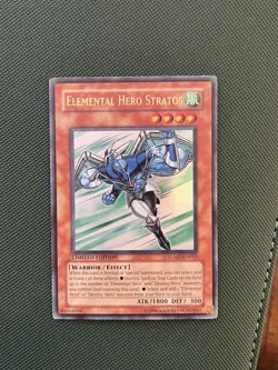 Yugioh: Elemental Hero Stratos - JUMP-EN012 - Ultra Rare - LP/MP - Image 1