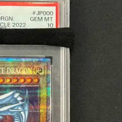 PSA 10 Yu-Gi-Oh! Blue Eyes White Dragon Animation Chronicle AC02-JP000 Japanese - Image 3