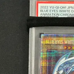 PSA 10 Yu-Gi-Oh! Blue Eyes White Dragon Animation Chronicle AC02-JP000 Japanese - Image 5