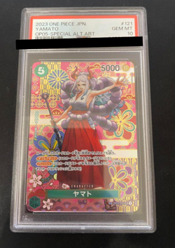 PSA10 Yamato OP01-121 SP SEC Parallel One Piece Card OP05 Japanese Gem Mint - Image 1