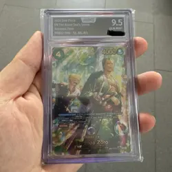 Roronoa Zoro PRB02-006 One Piece TCG Englisch / AOG , PSA, BGS Graded 9,5 - Image 1