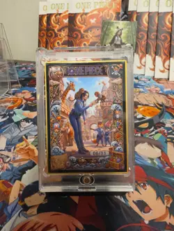 Zoro One Piece OP Bricked Metal Serialized Card 6/11 - Image 2