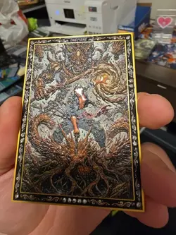 Zoro One Piece OP Bricked Metal Serialized Card 6/11 - Image 3
