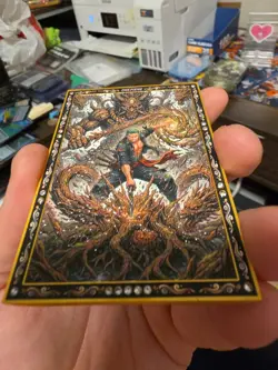 Zoro One Piece OP Bricked Metal Serialized Card 6/11 - Image 4