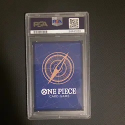 One Piece Rebecca OP05-091 Alternate Art Super Rare Holo PSA 10 Card - Image 2