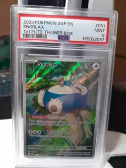 Snorlax 051 Promo Card SV Scarlet & Violet 151 - Image 2