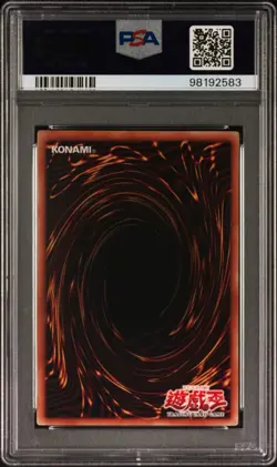 2002 Yu-Gi-Oh! Goblin/Remedy Legend of Blue Eyes LOB 1st Edition Rare PSA 10 AE* - Image 2